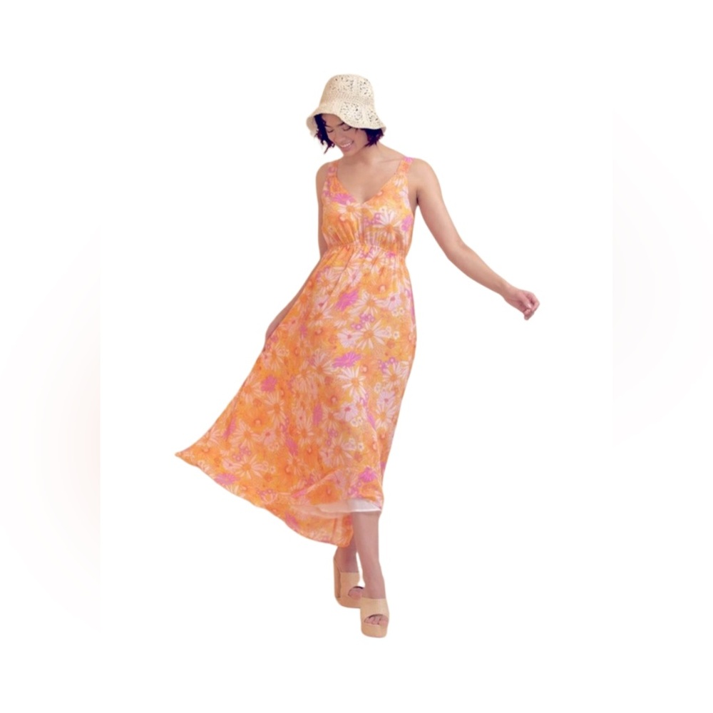 Maxi Dress Sleeveless Elastic Waist XS/S